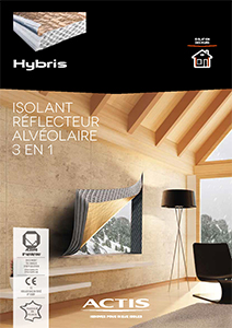 Découvrez la nouvelle brochure HYBRIS, l’isolant alvéolaire certifié ACERMI