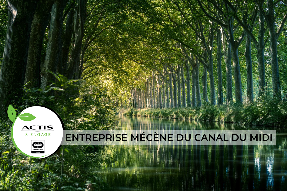 Actis, engagé pour l’environnement, devient mécène du Canal du Midi