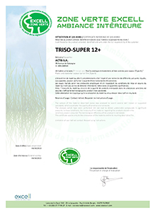 TRISO-SUPER-12-Zone verte EXCELL